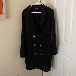 Black blazer dress
